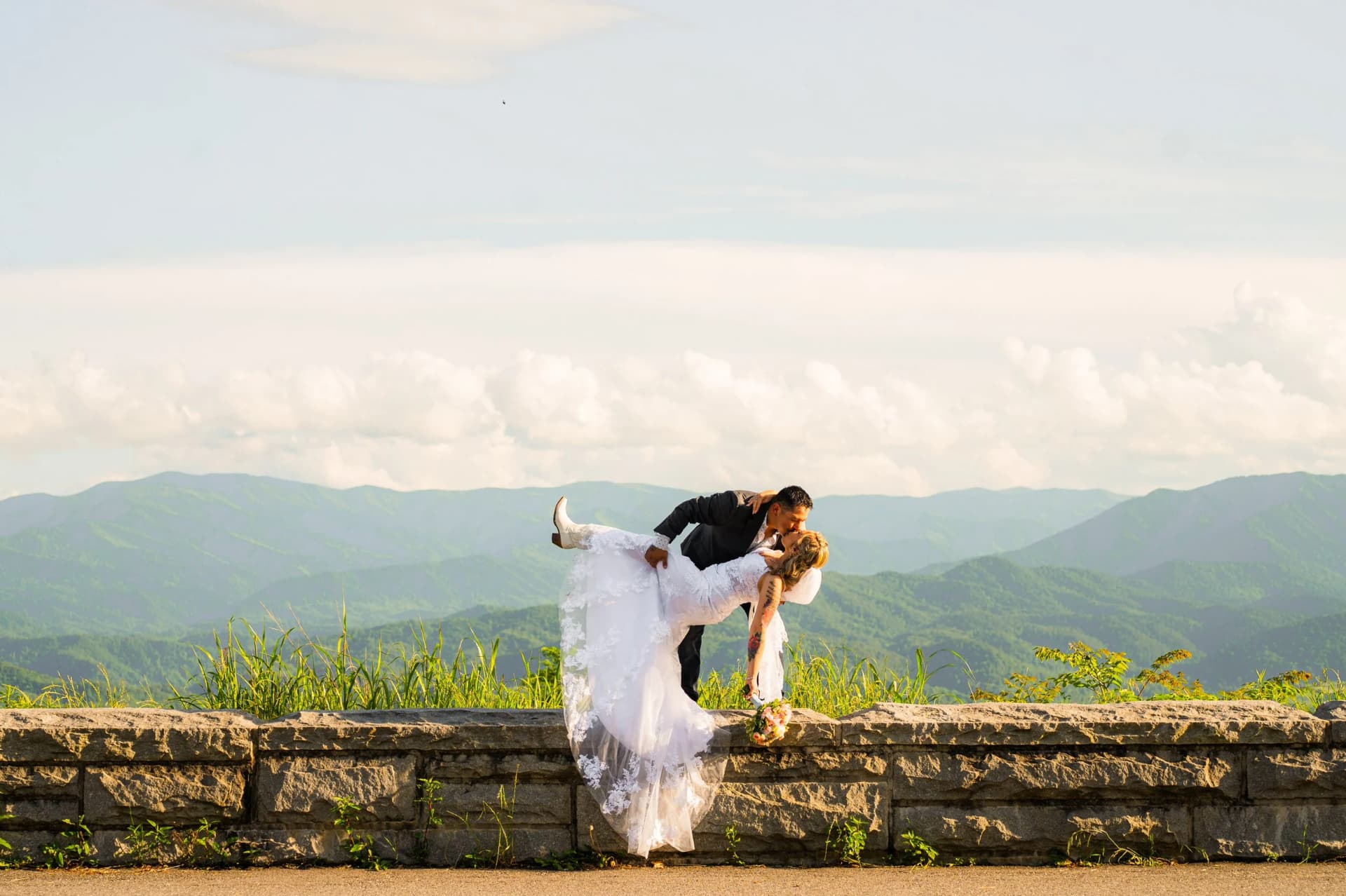 Foothills Parkway elopement photo 10