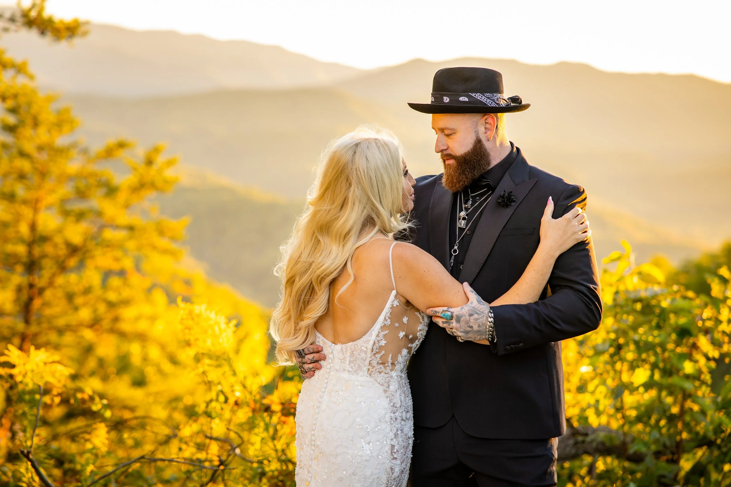 Foothills Parkway elopement photo