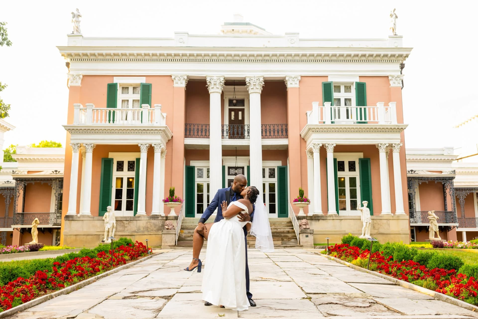Belmont Mansion elopement photo 8