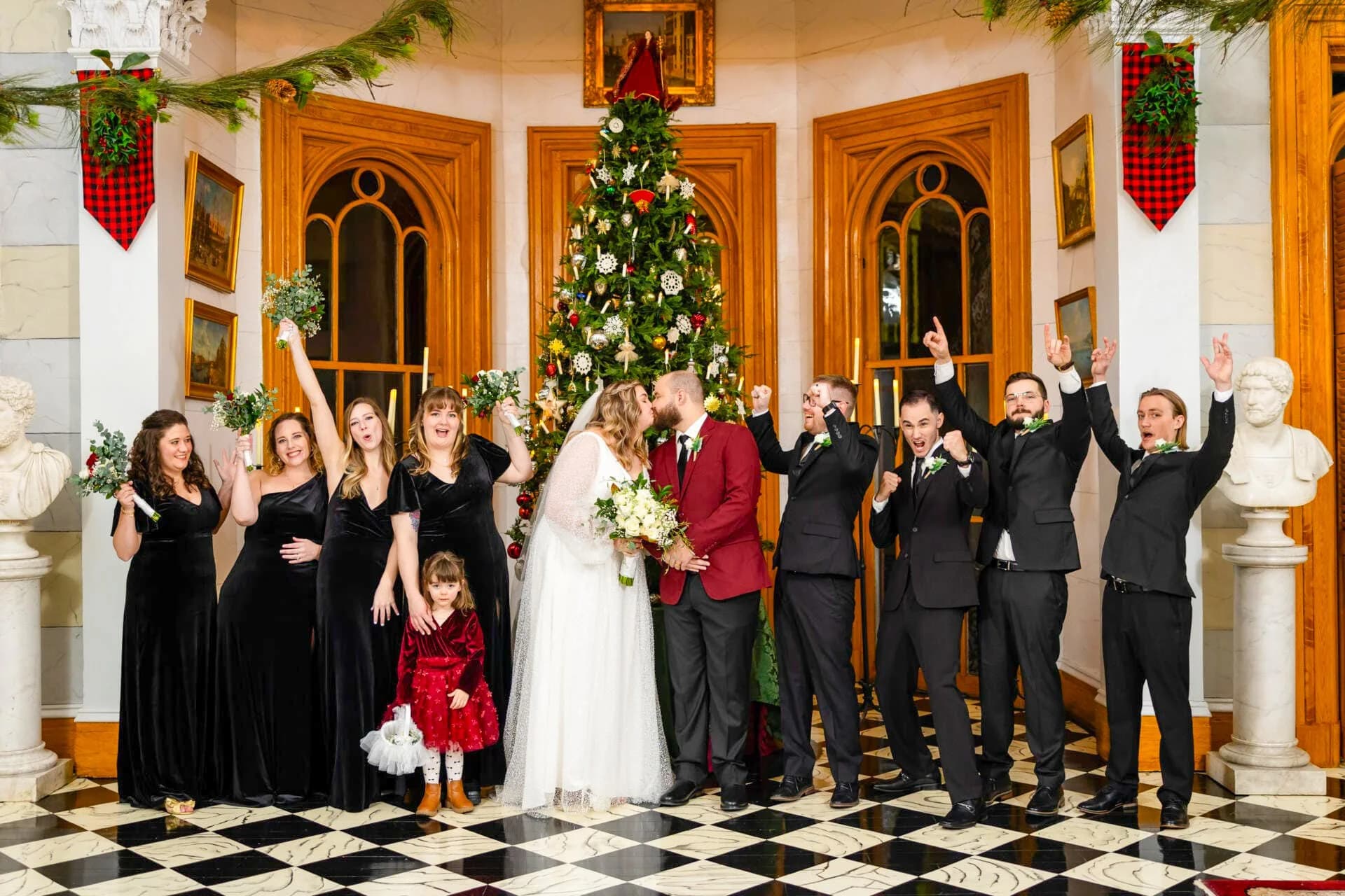 Belmont Mansion elopement photo 43