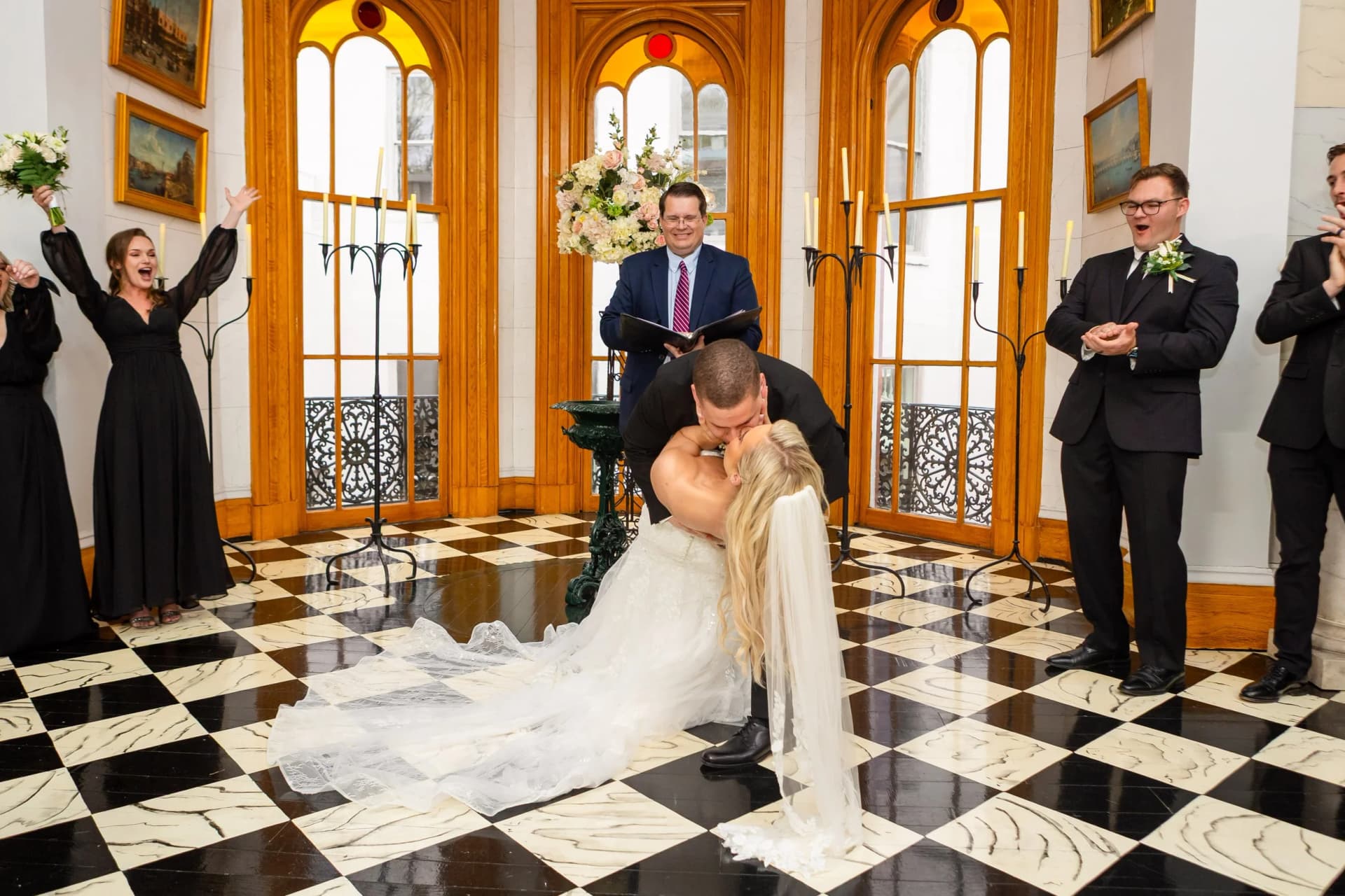 Belmont Mansion elopement photo 29