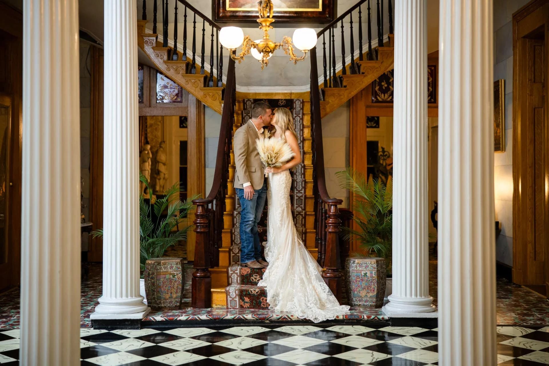 Belmont Mansion elopement photo 51
