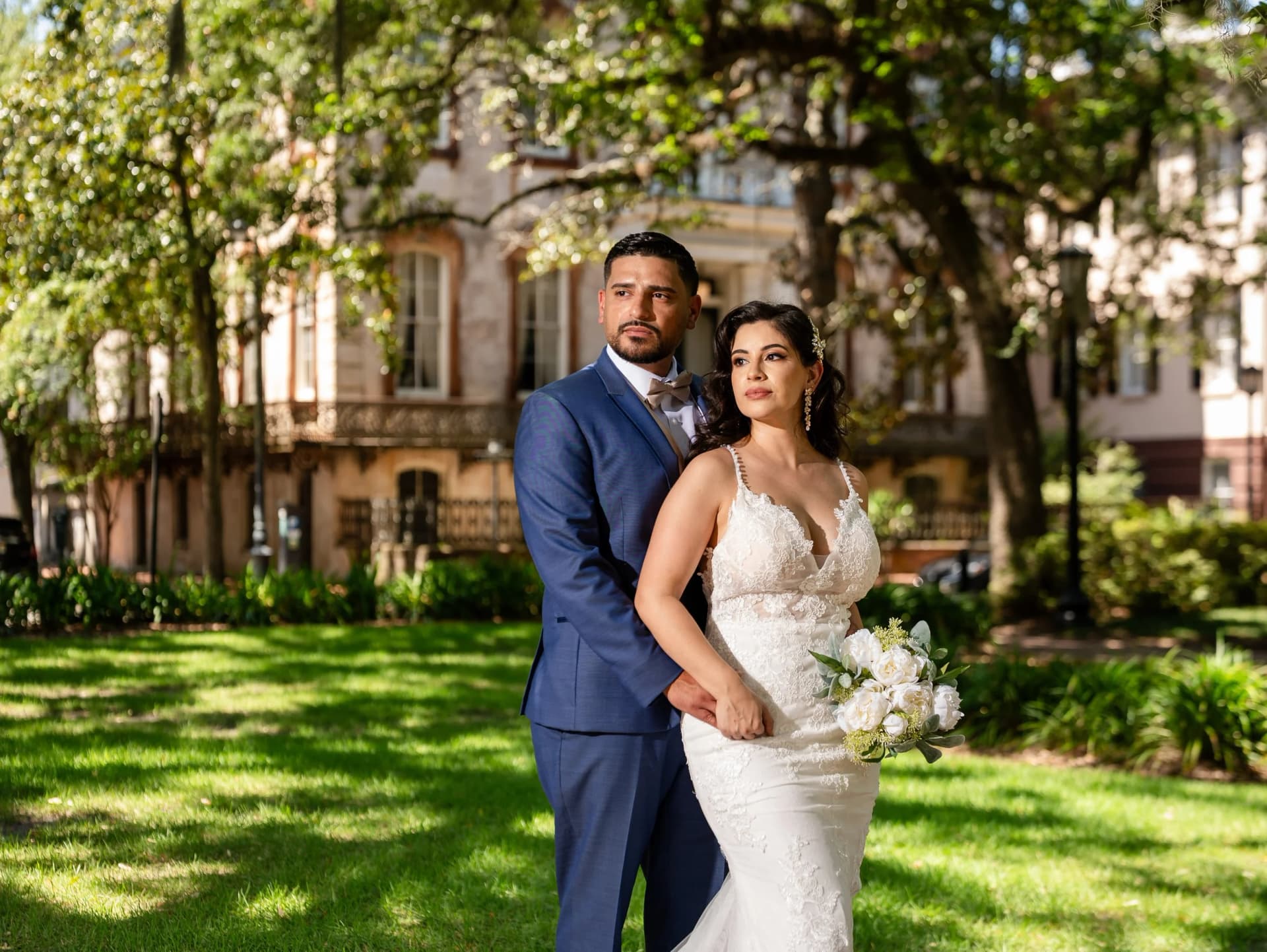 Forsyth Park elopement photo 9