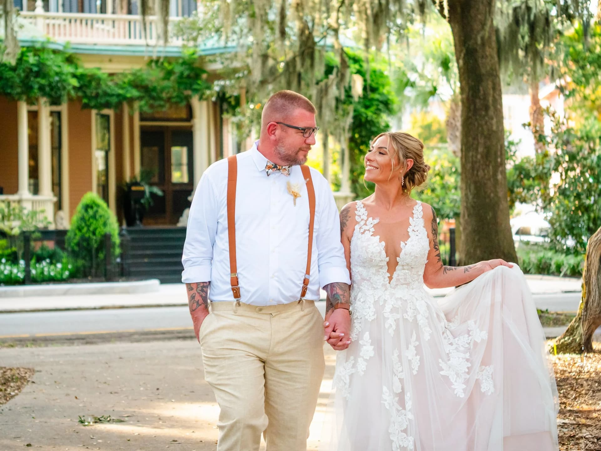 Forsyth Park elopement photo 5