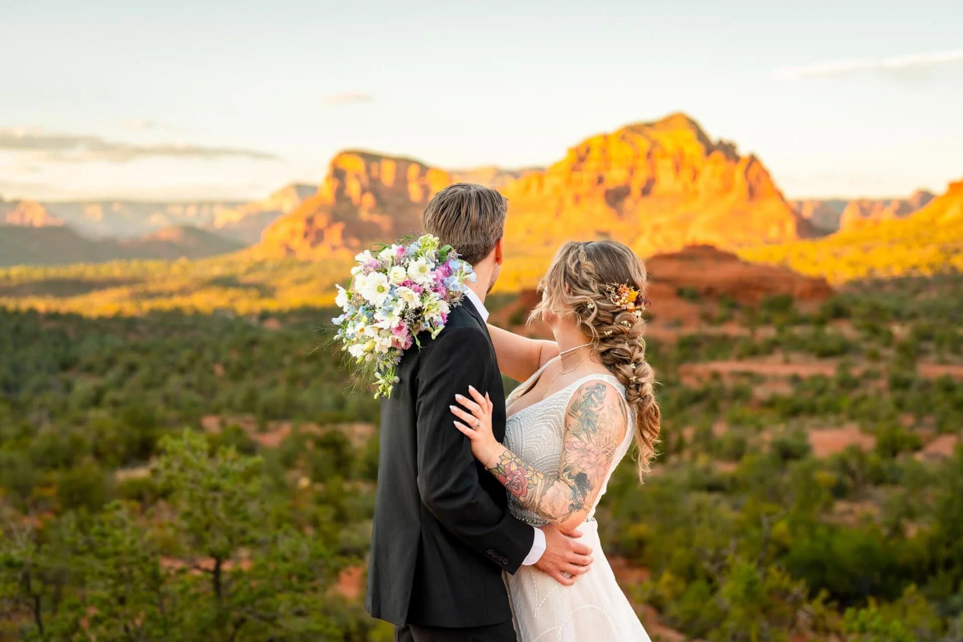 Baby Bell Rock elopement photo 34