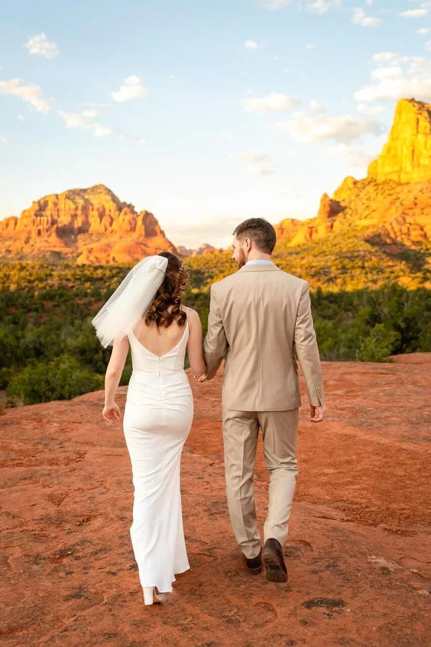 Baby Bell Rock elopement photo 3