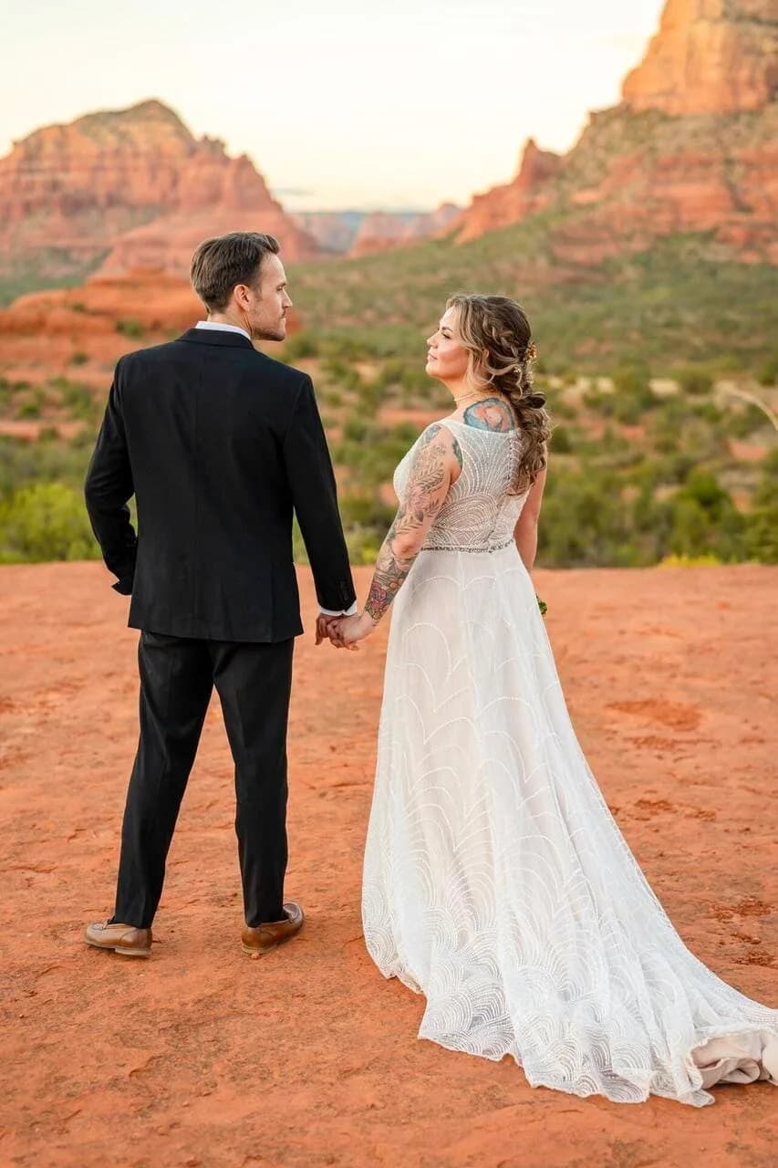 Baby Bell Rock elopement photo 28
