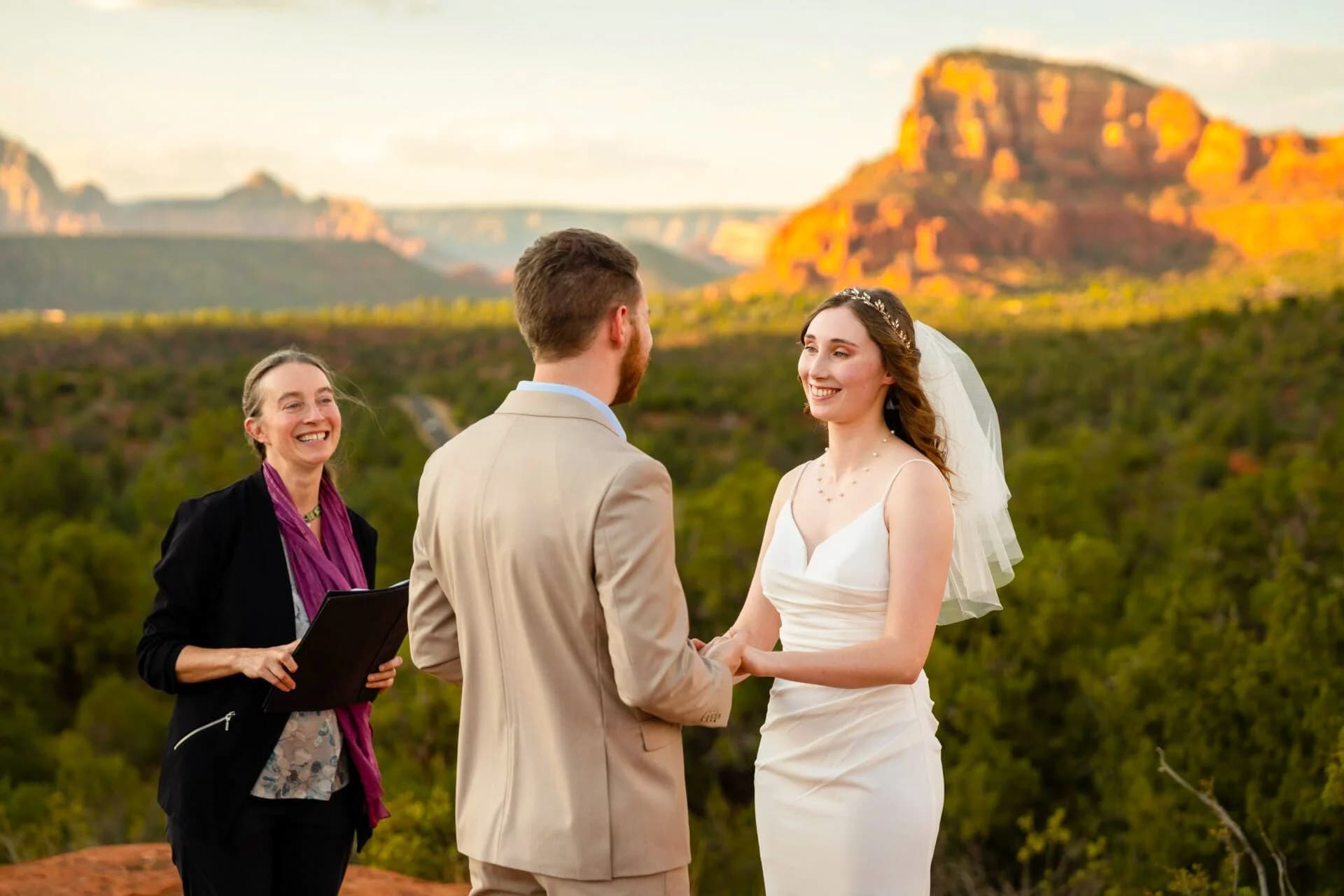 Baby Bell Rock elopement photo 16