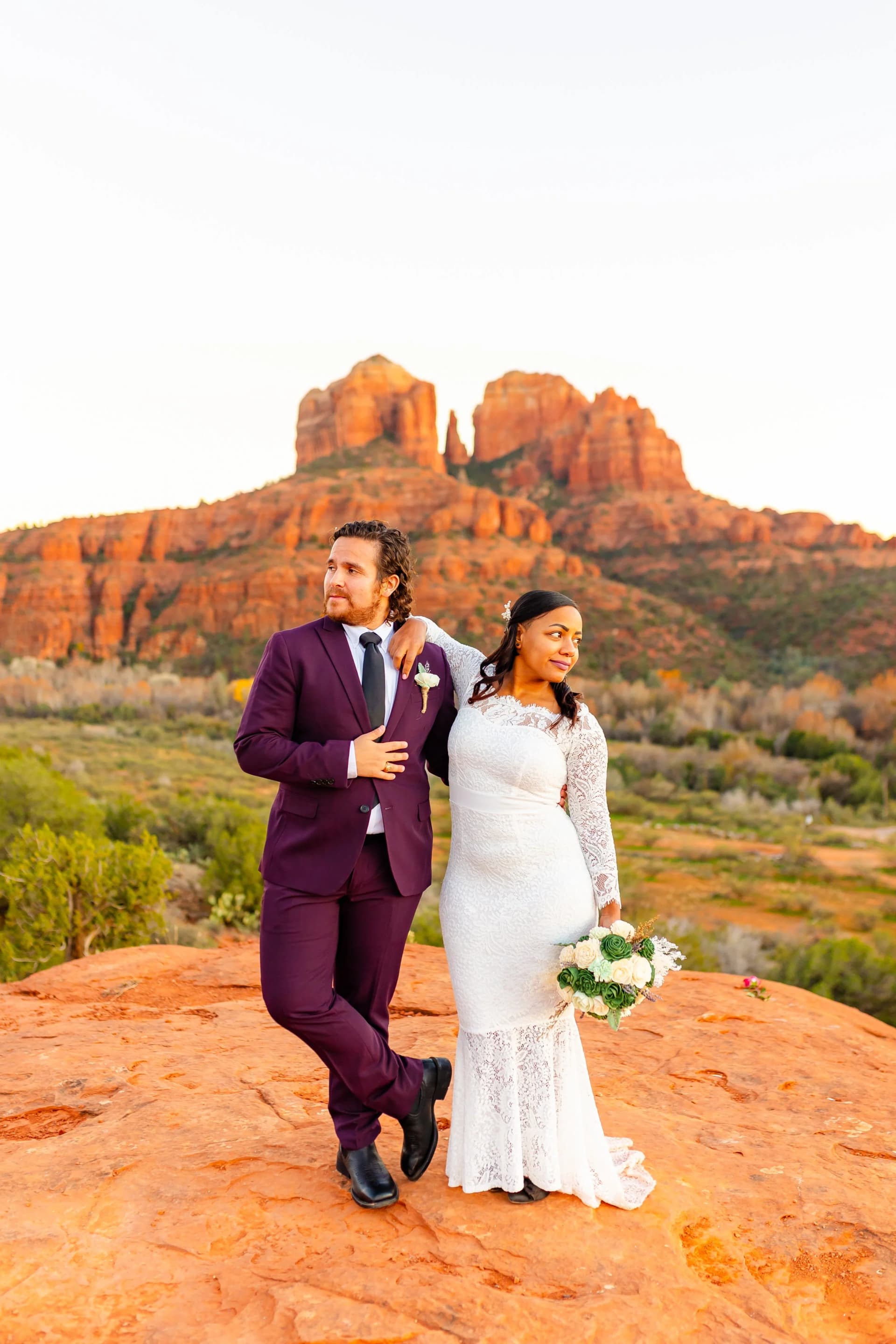 Secret Slick Rock elopement photo 2