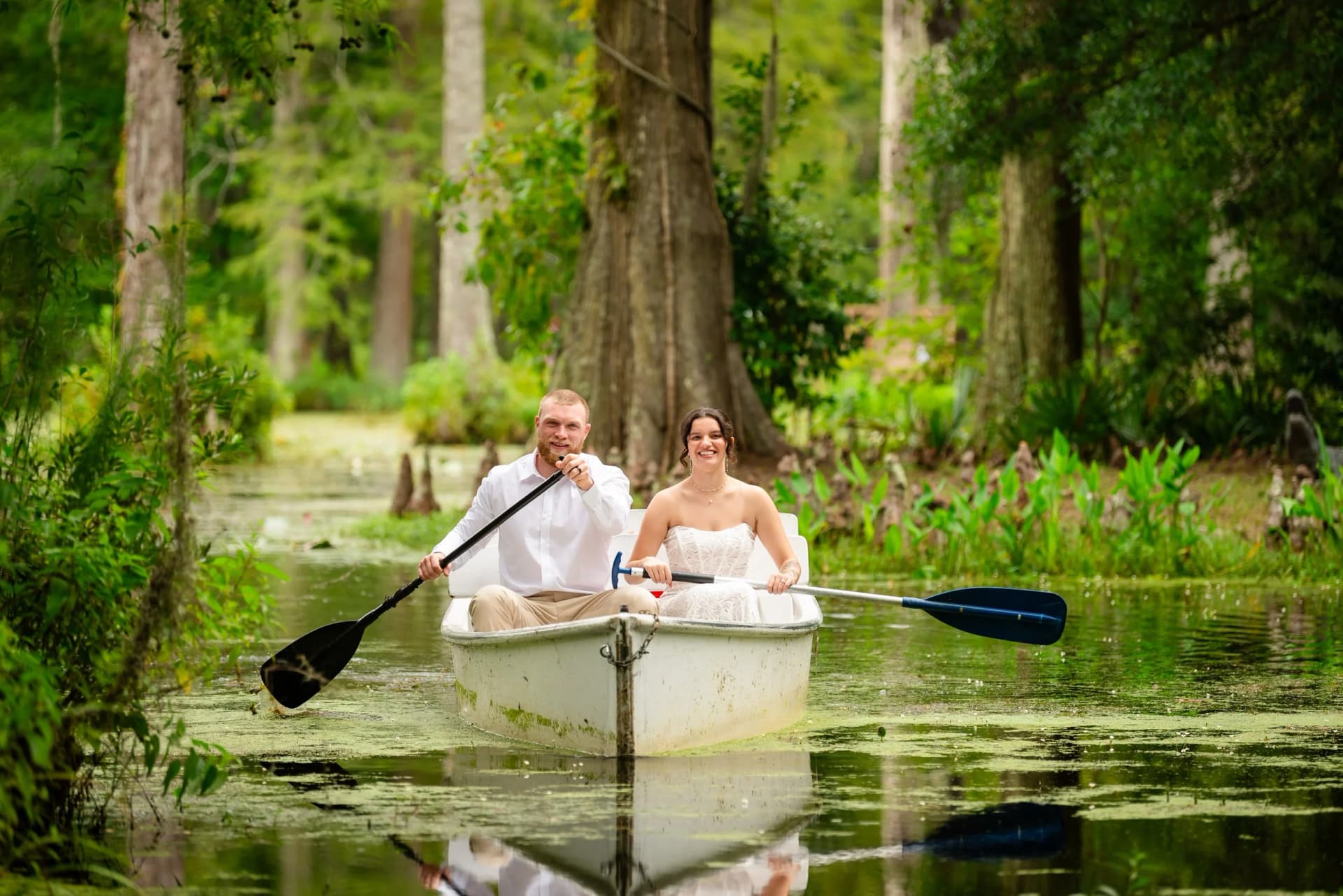 Cypress Gardens elopement photo 4