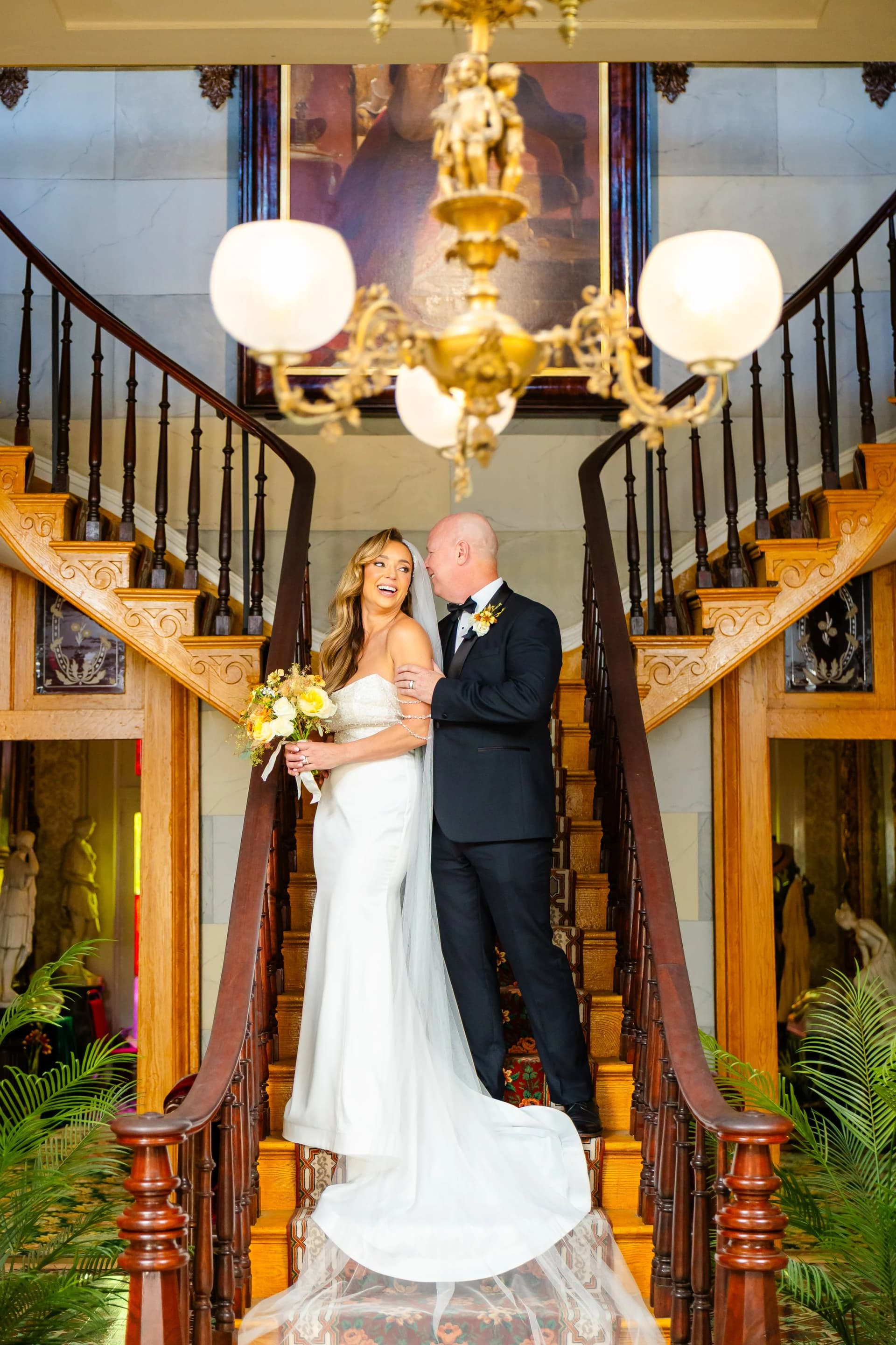 Belmont Mansion elopement photo 45