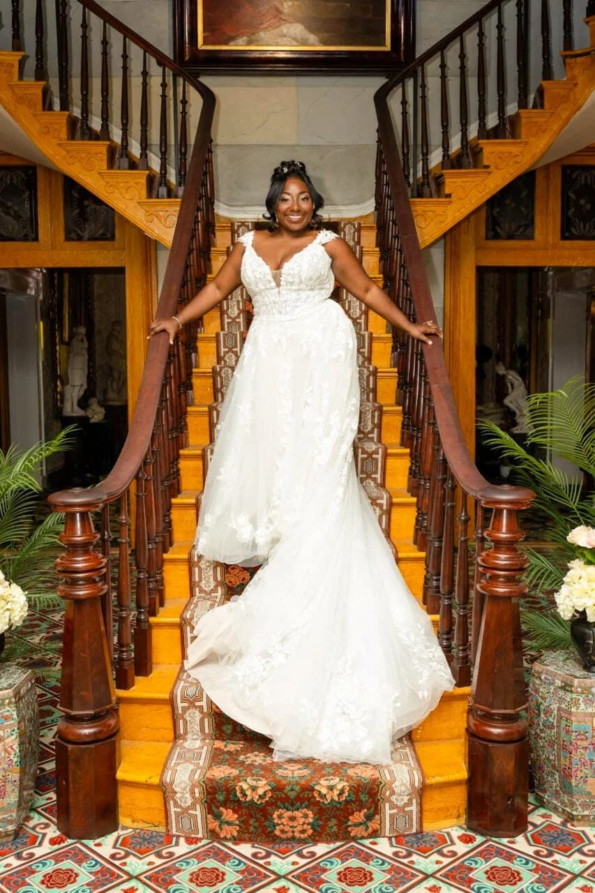 Belmont Mansion elopement photo 2