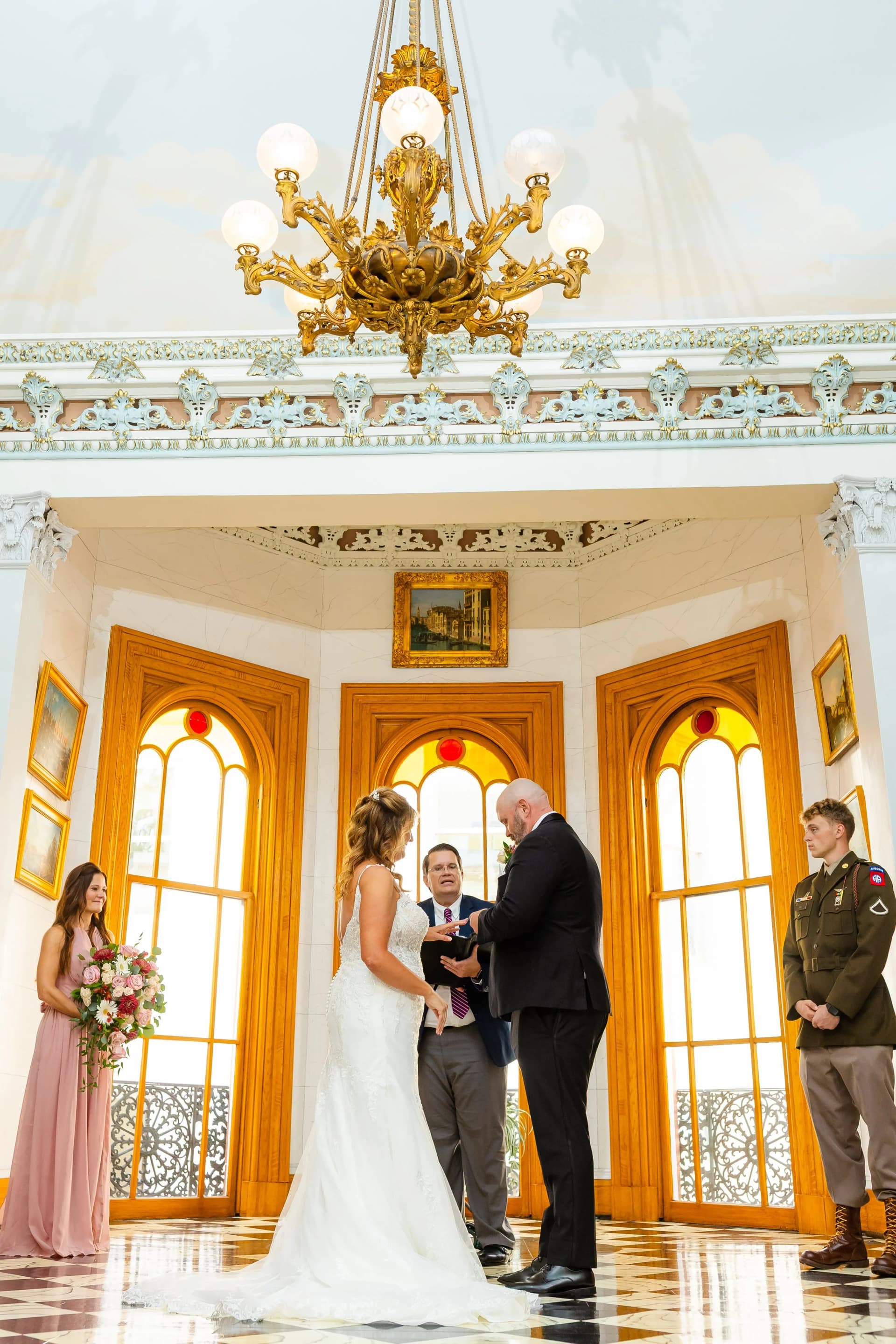 Belmont Mansion elopement photo 6