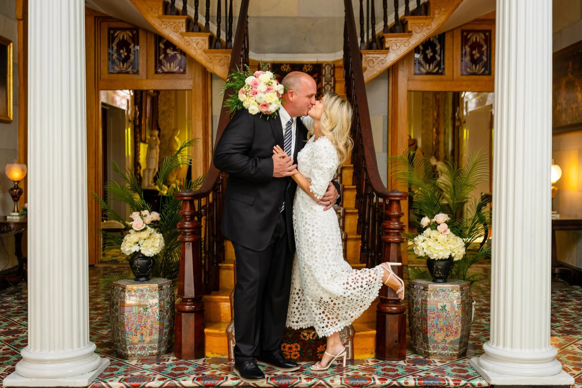 Belmont Mansion elopement photo 65