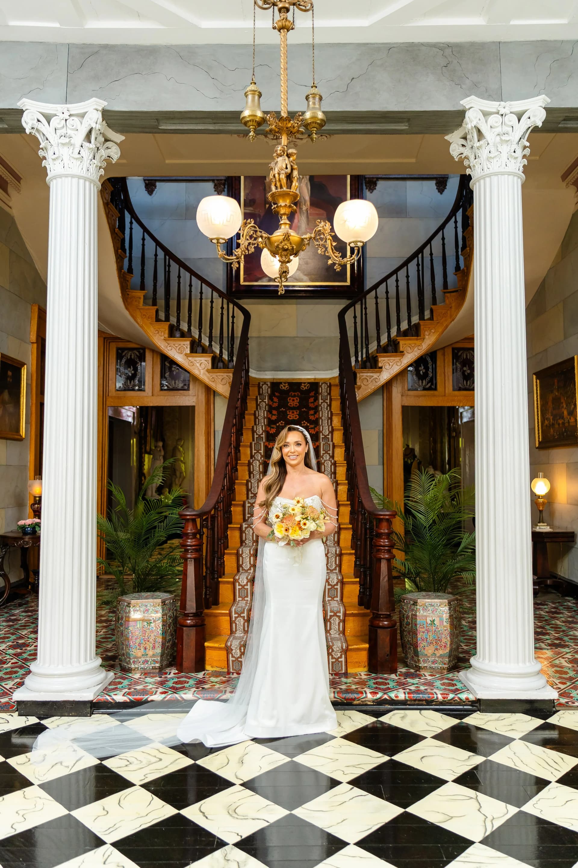 Belmont Mansion elopement photo 14