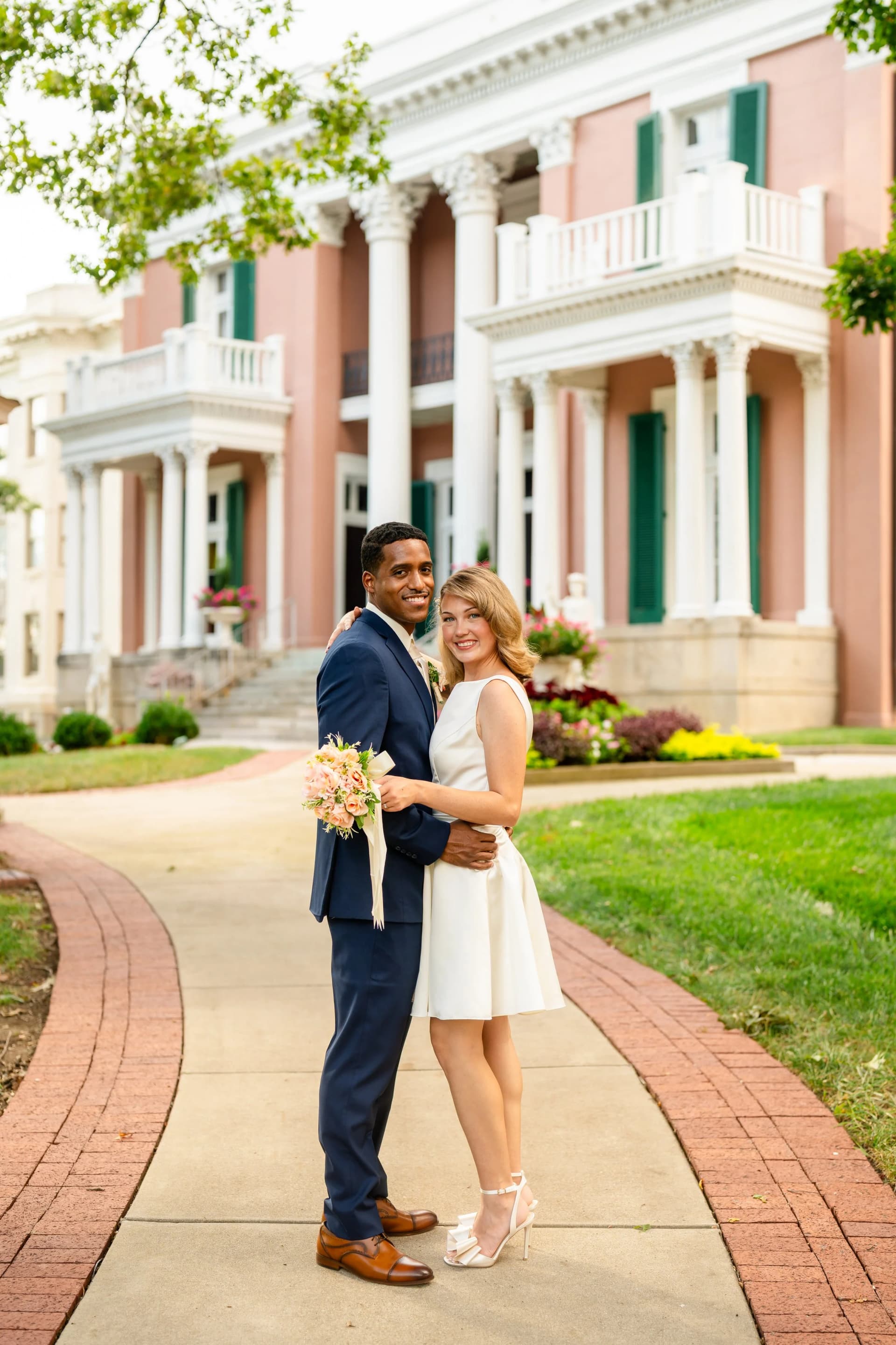 Belmont Mansion elopement photo 28
