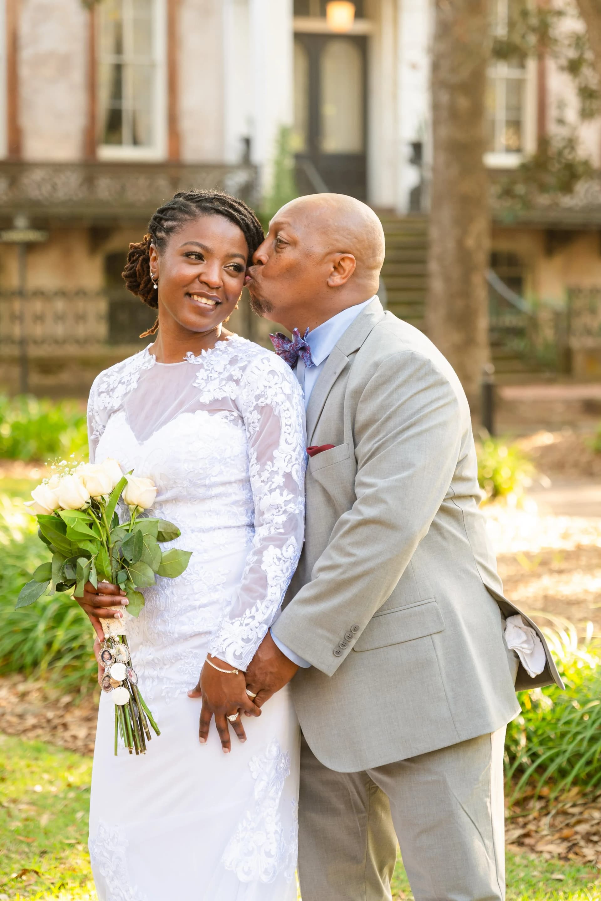 Forsyth Park elopement photo 2