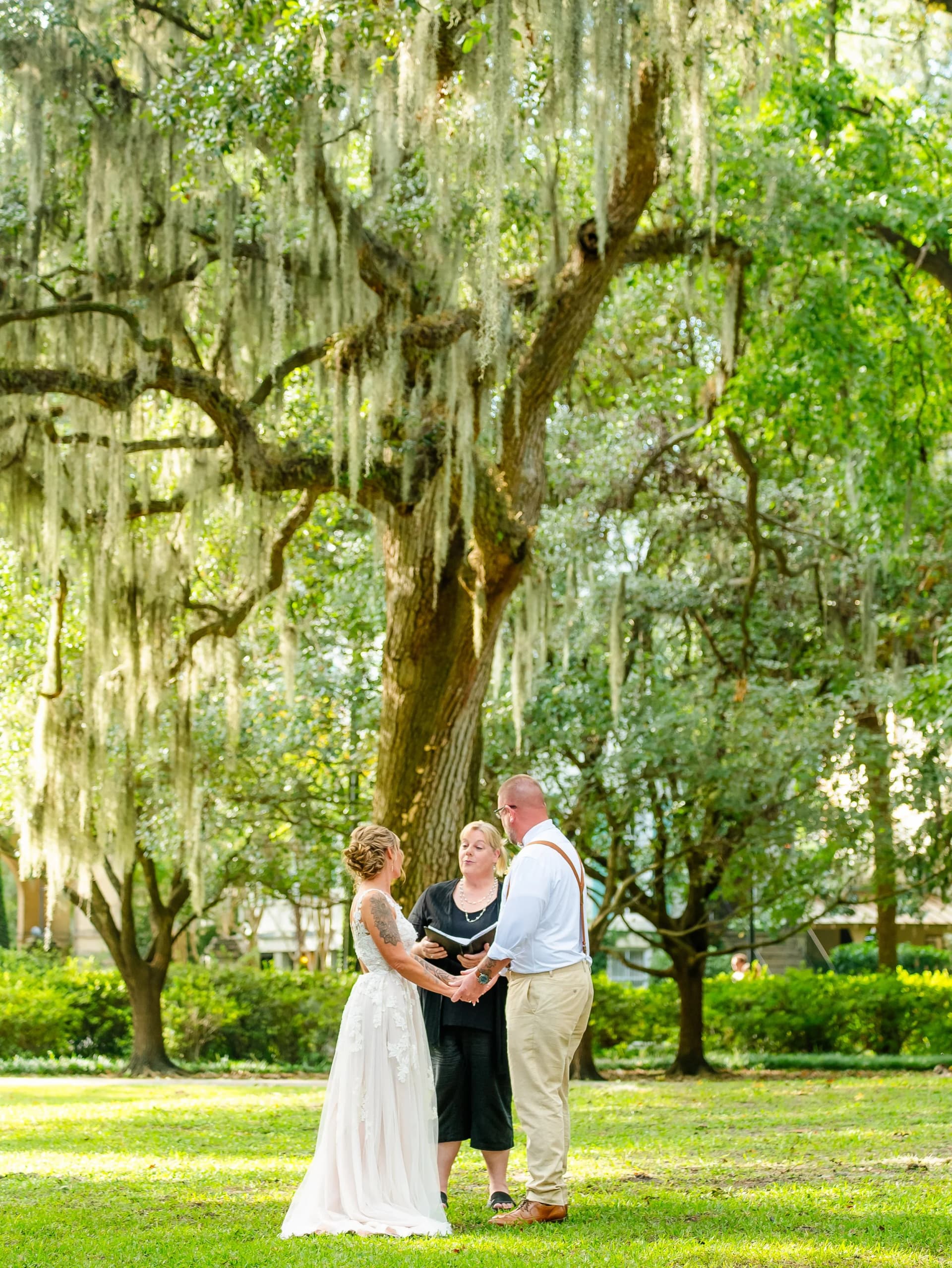 Forsyth Park elopement photo 15
