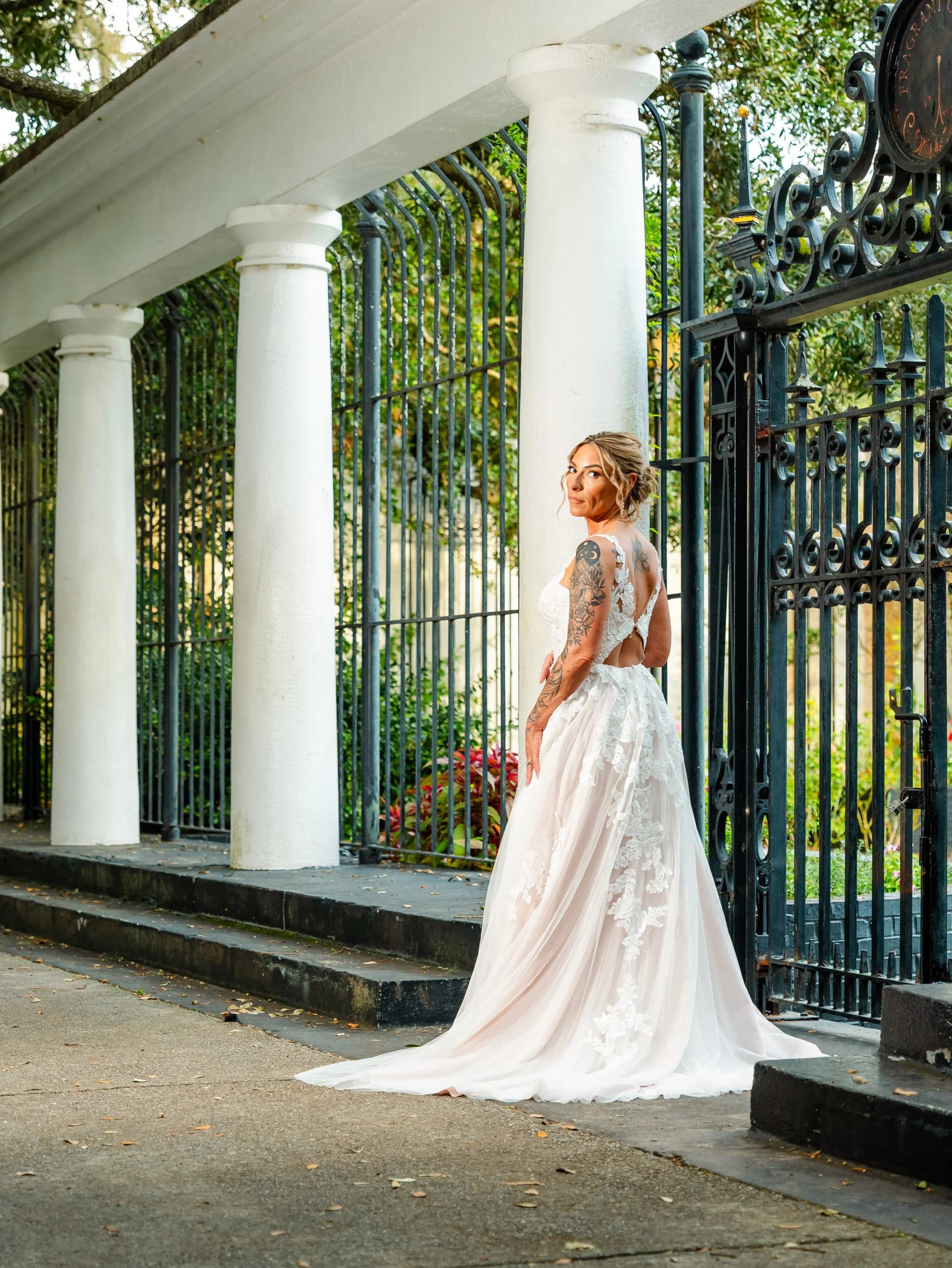 Forsyth Park elopement photo 1