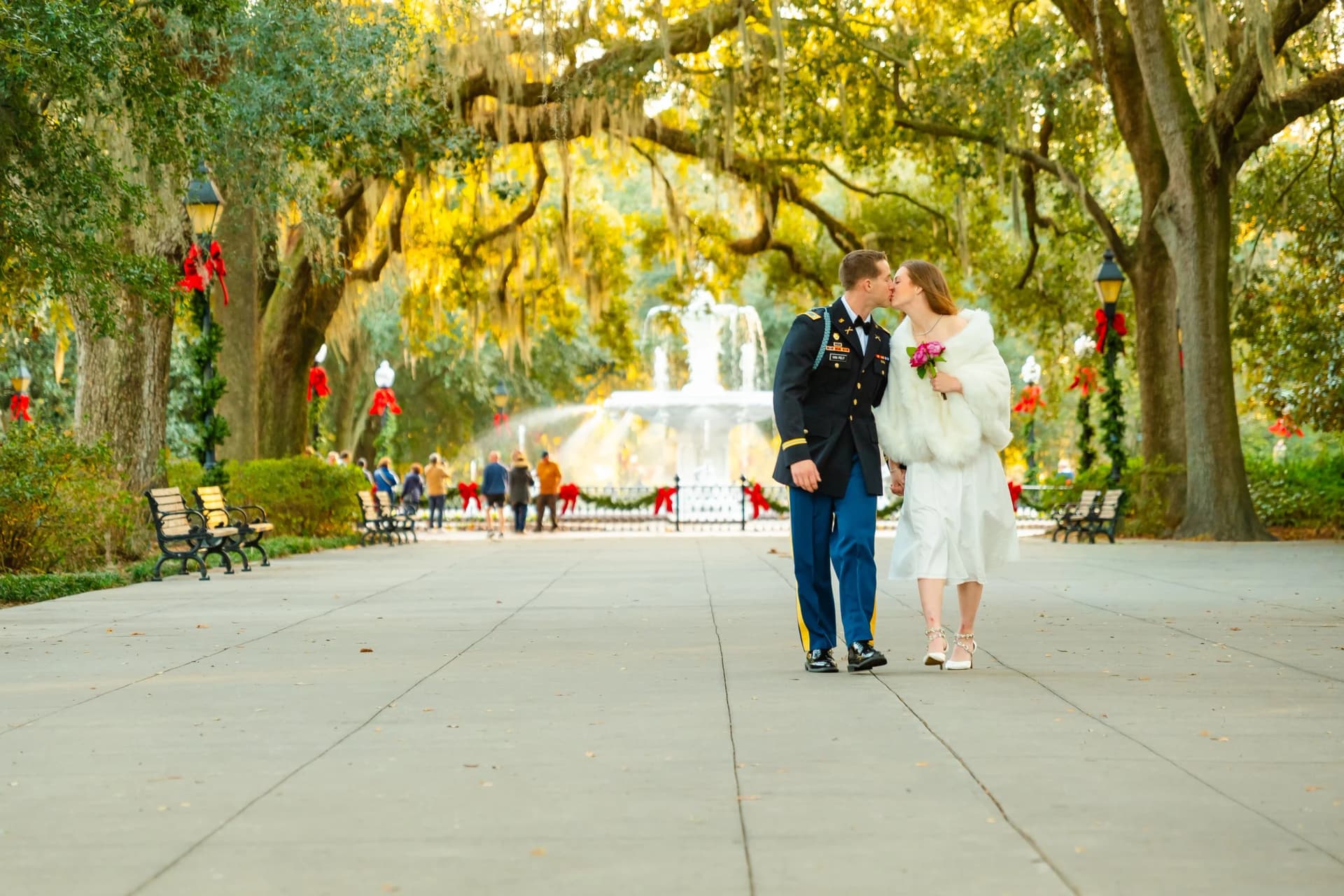 Forsyth Park elopement photo 18