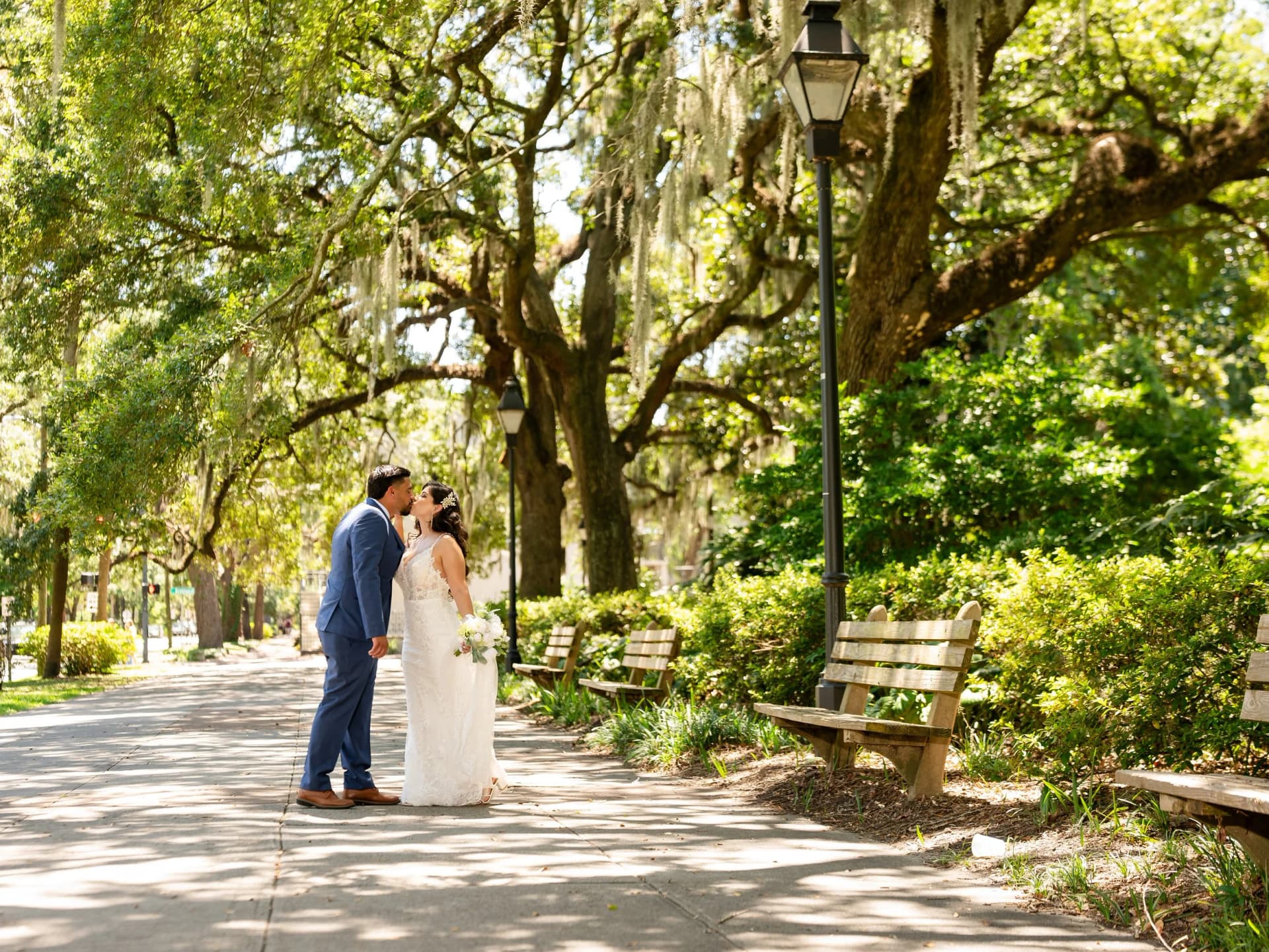Forsyth Park elopement photo 16