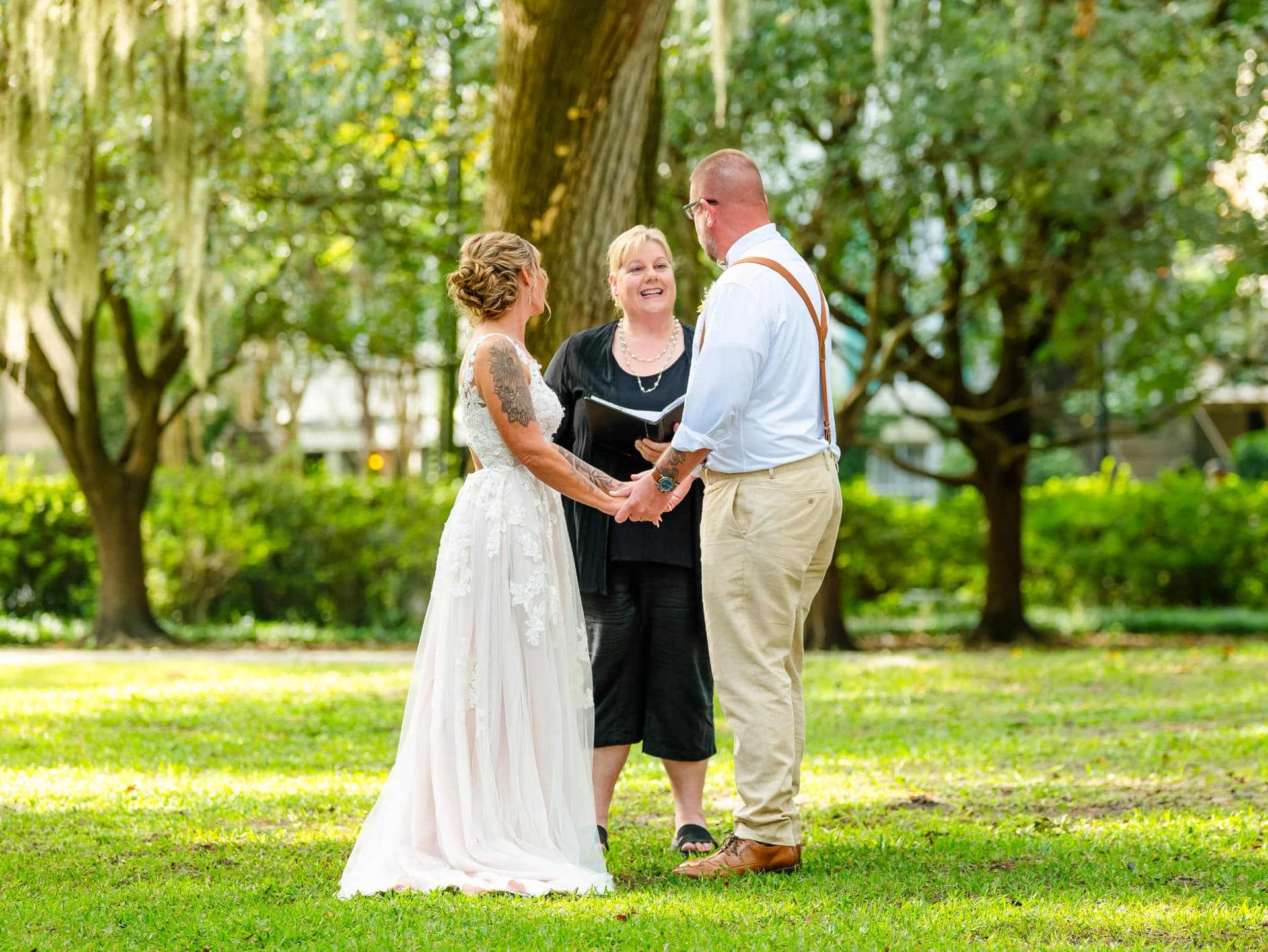 Forsyth Park elopement photo 7
