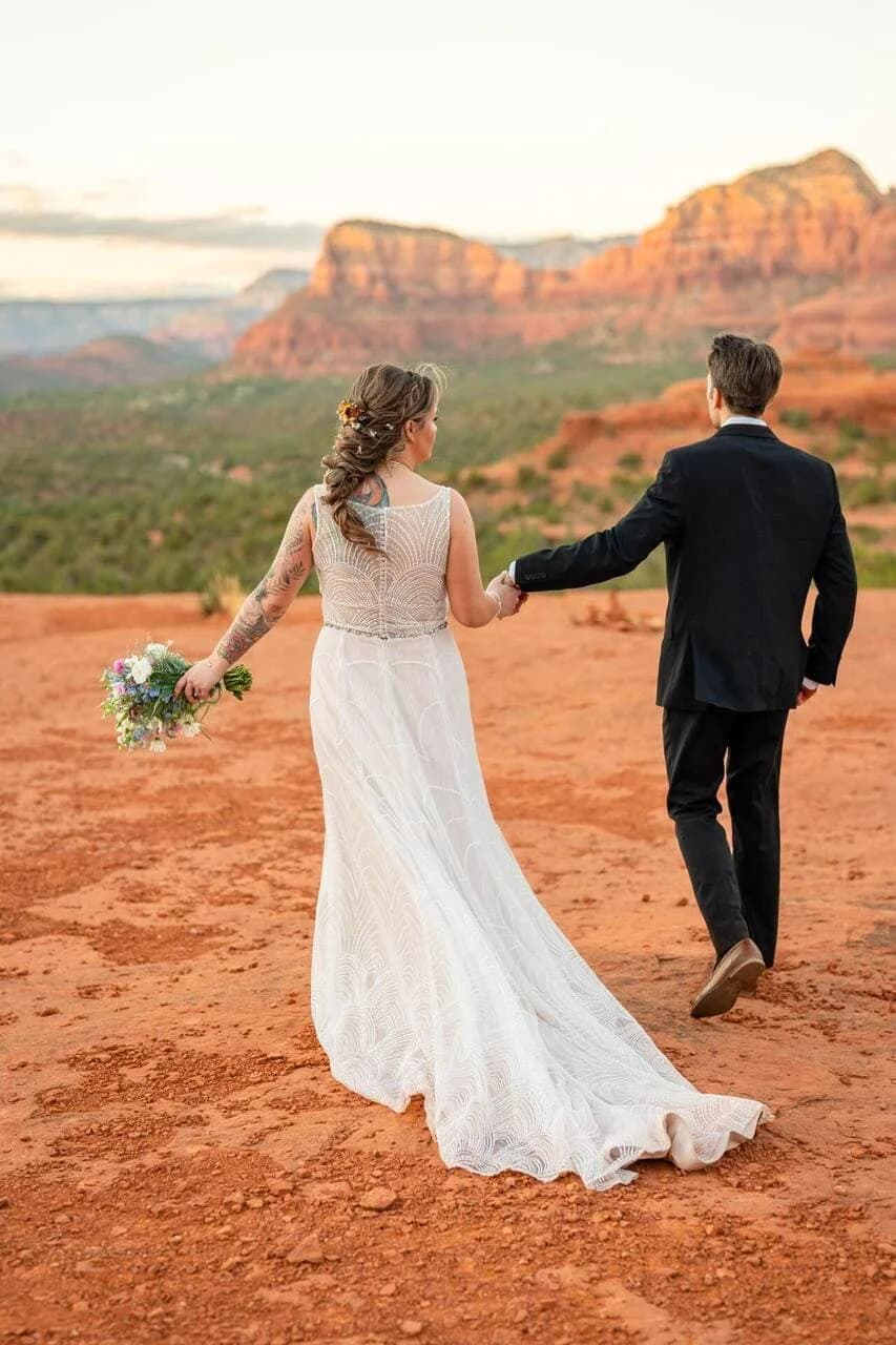 Baby Bell Rock elopement photo 20
