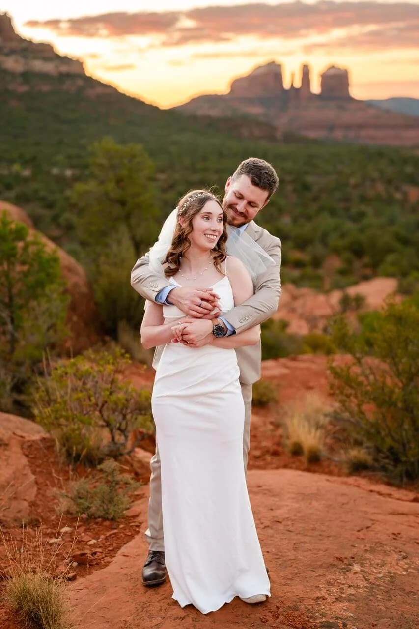 Baby Bell Rock elopement photo 14