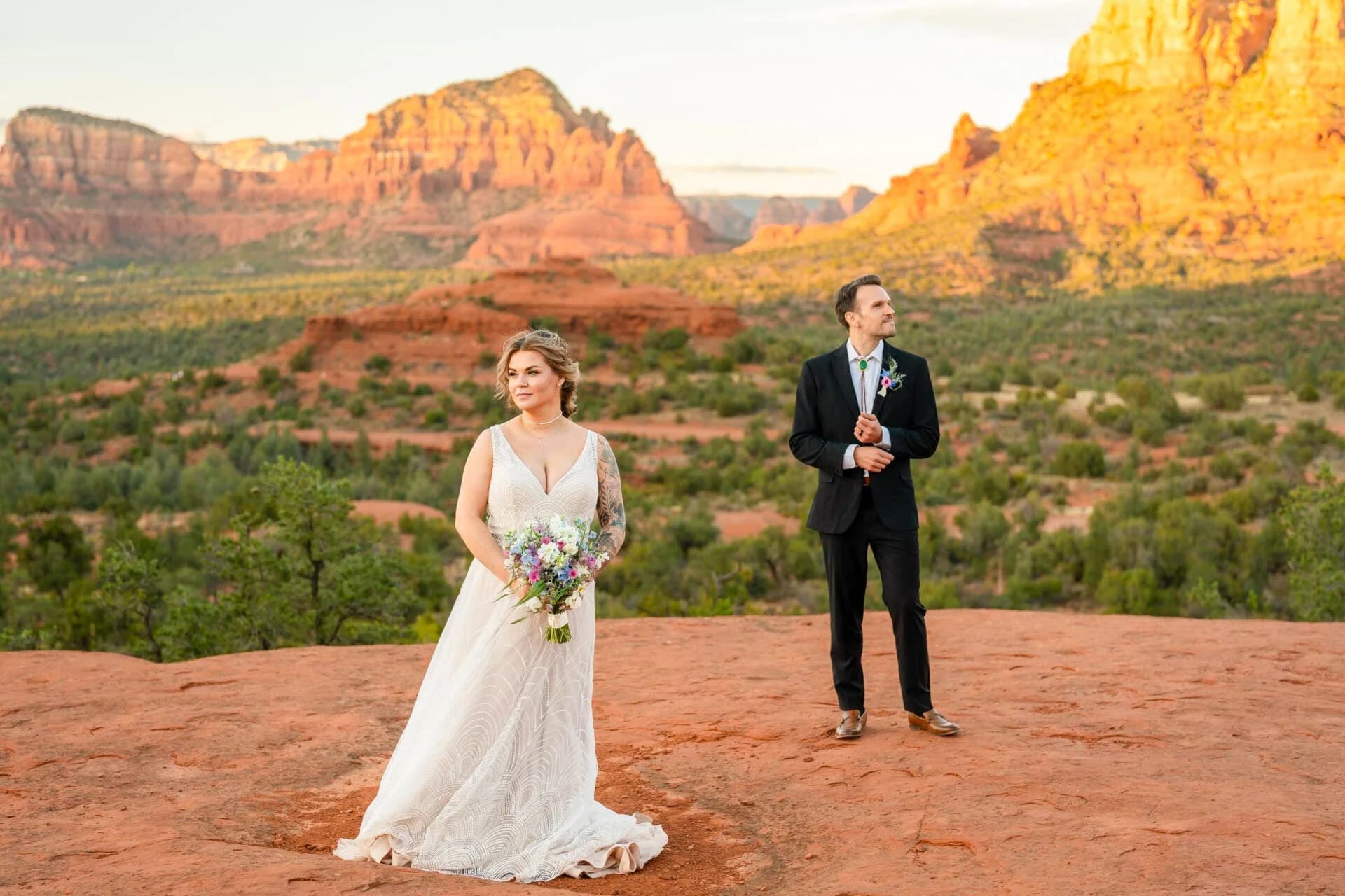 Baby Bell Rock elopement photo 22