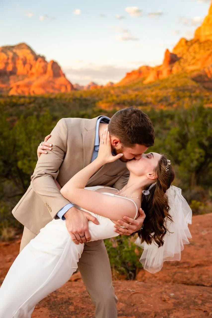 Baby Bell Rock elopement photo 16