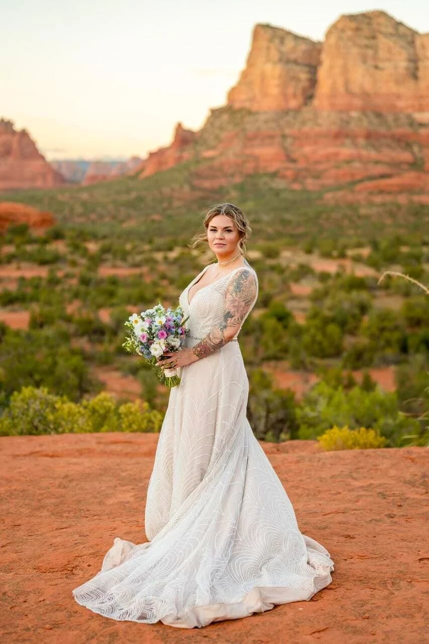 Baby Bell Rock elopement photo 25