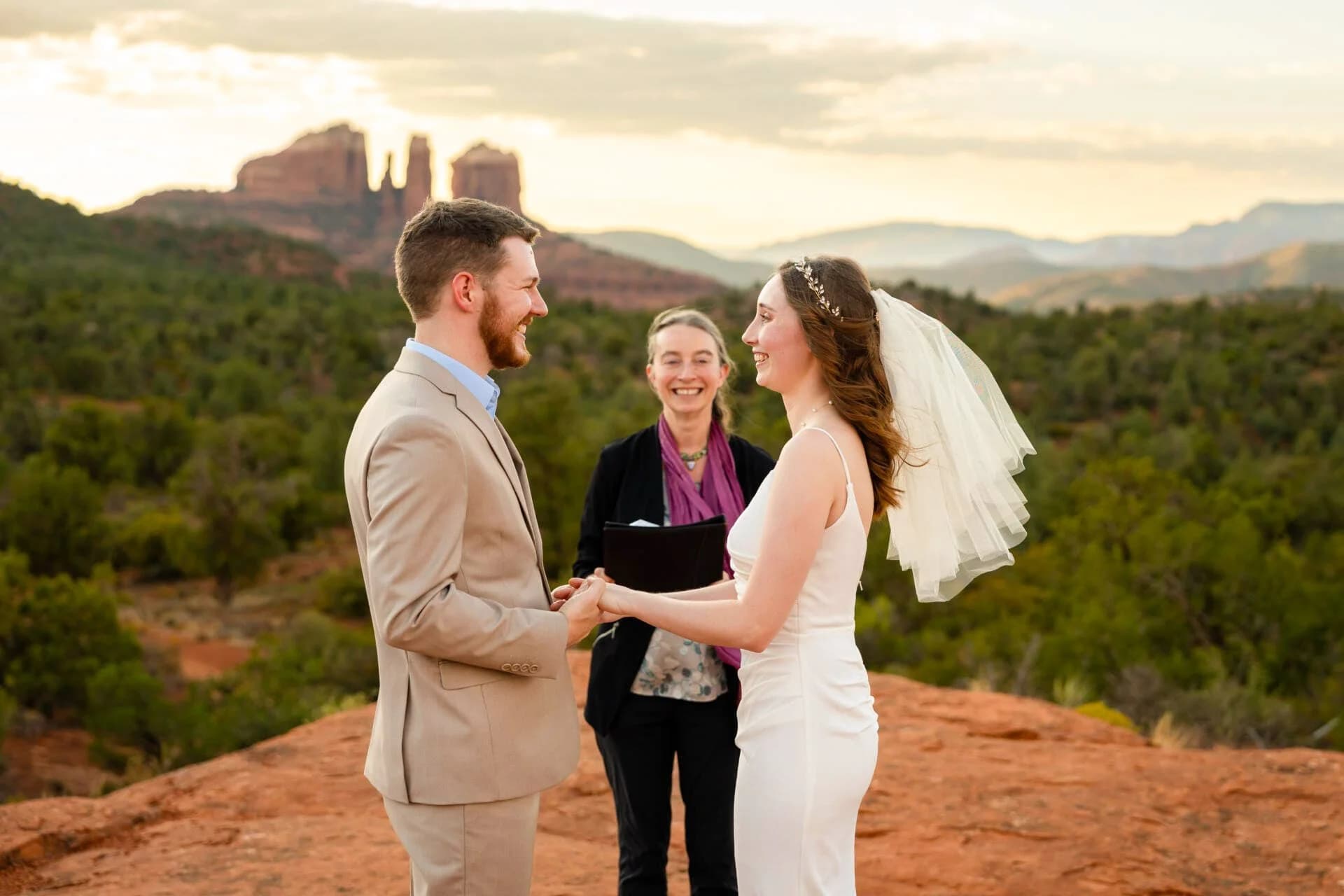 Baby Bell Rock elopement photo 12