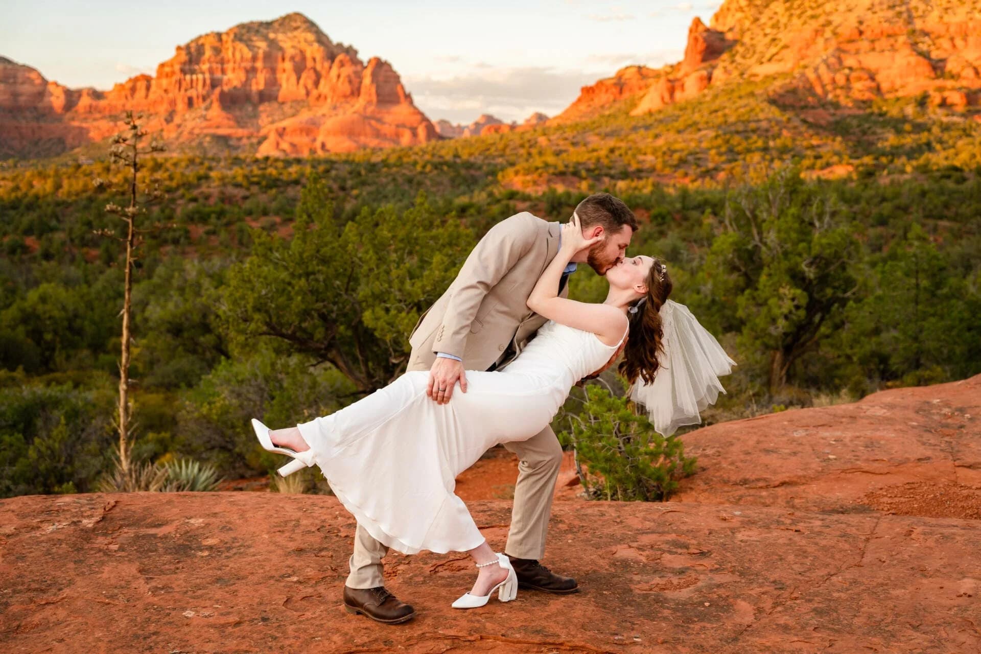 Baby Bell Rock elopement photo 15