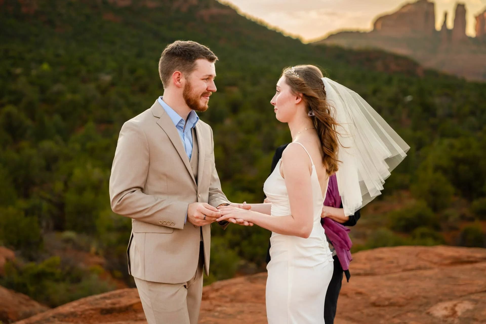 Baby Bell Rock elopement photo 13