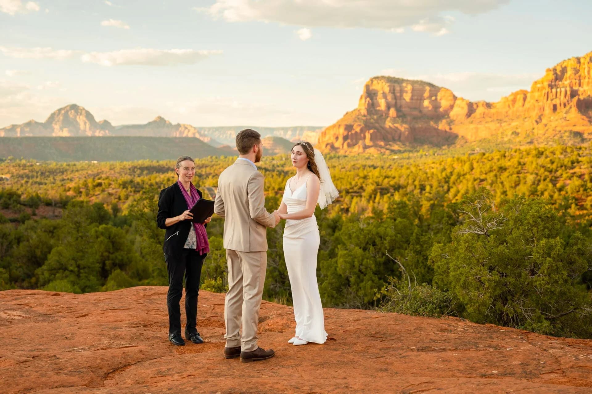 Baby Bell Rock elopement photo 7
