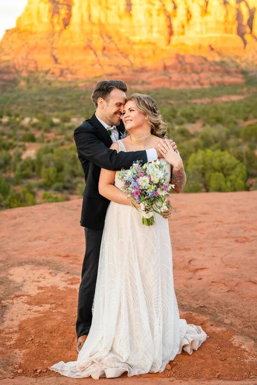 Baby Bell Rock elopement photo 36
