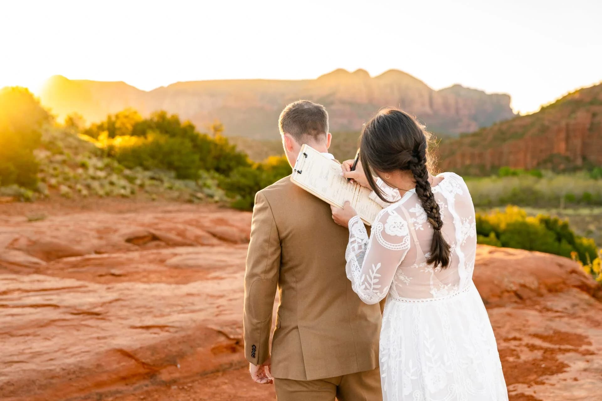 Secret Slick Rock elopement photo 12