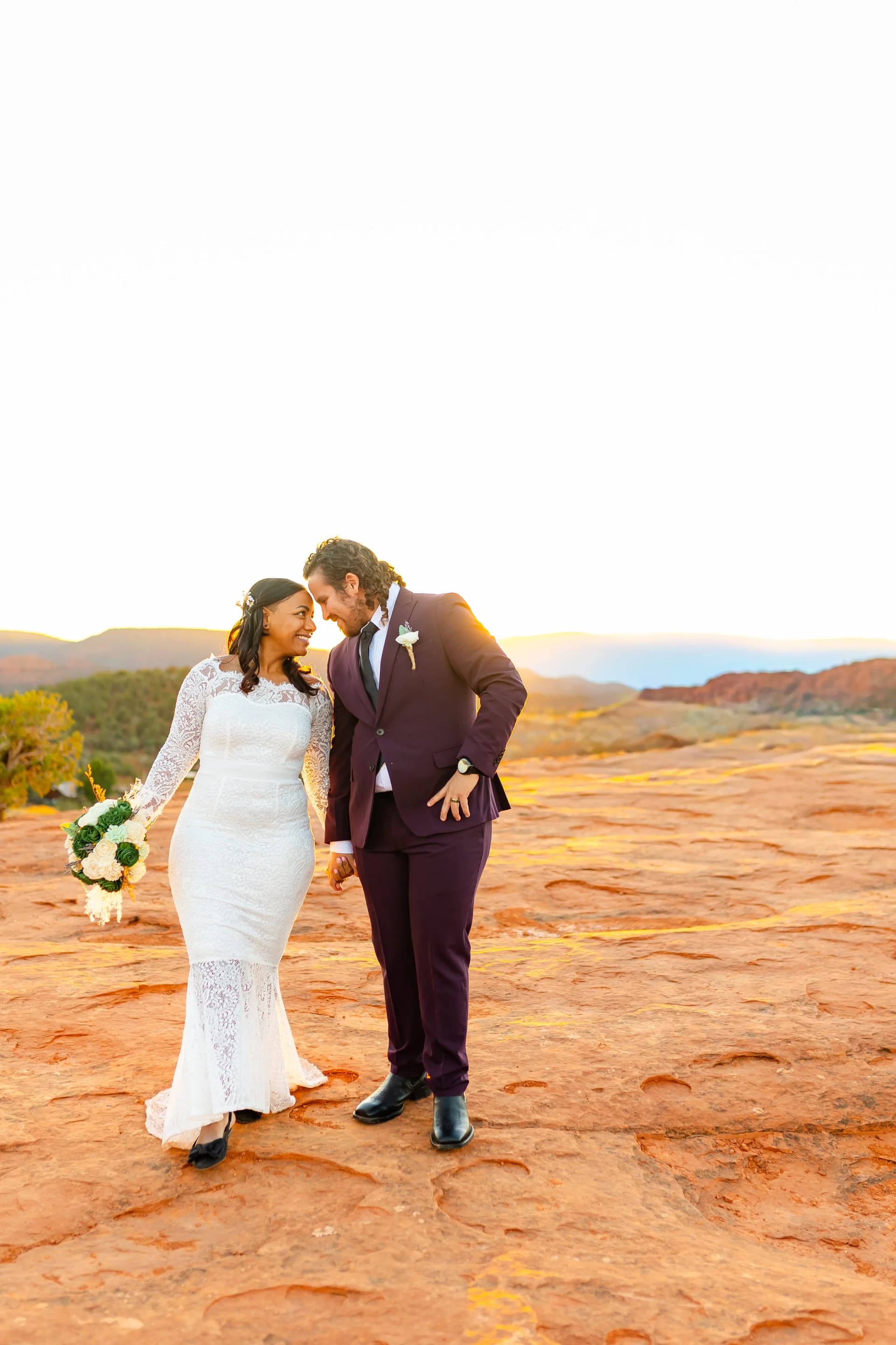 Secret Slick Rock elopement photo 19