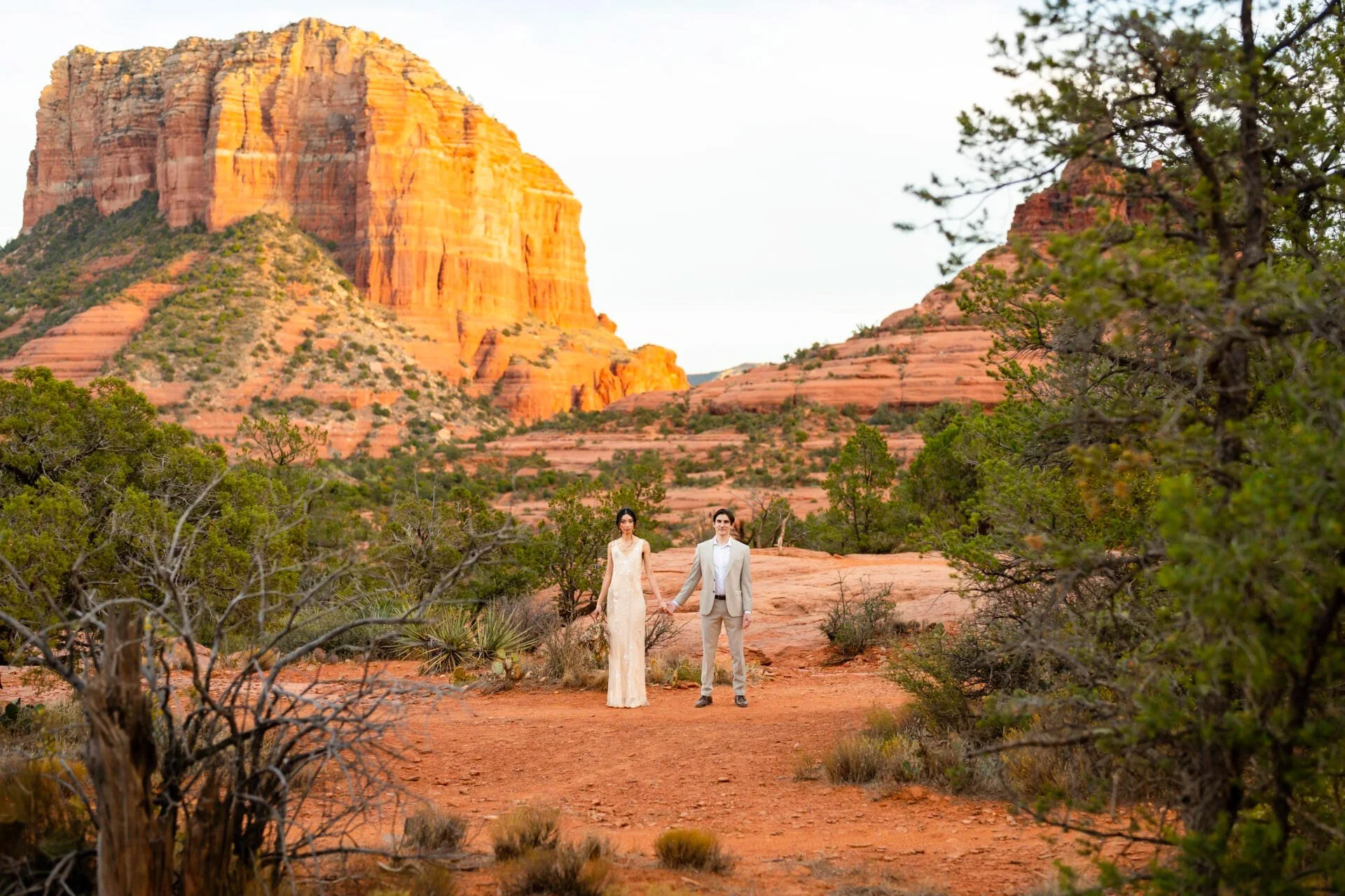 Yavapai Vista elopement photos — real ceremony in Sedona, AZ