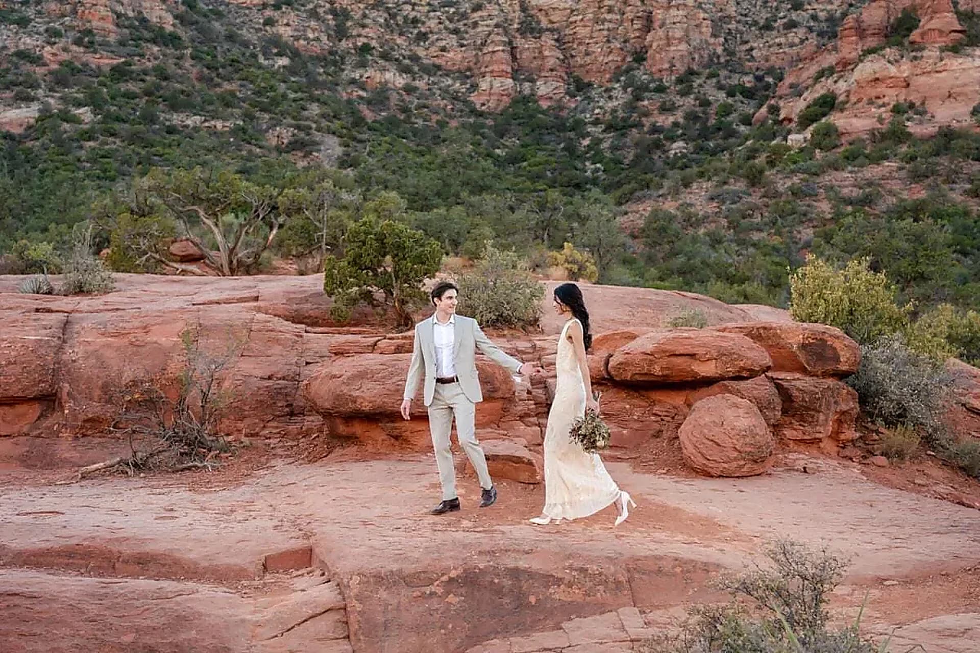 Yavapai Vista elopement photos
